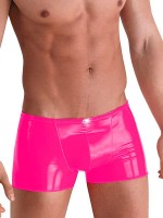 Eros Veneziani Luigi: Lack-Pant, pink